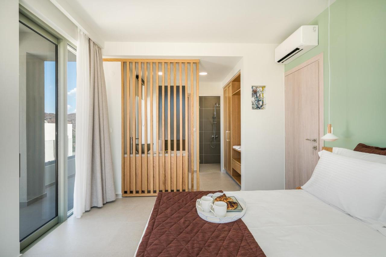 Luxurious Villa Cretan Aura With Private Heated Pool, Jacuzzi And Playroom Agios Ioannis  Экстерьер фото